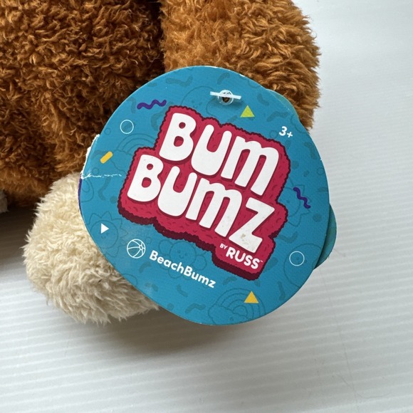 NEW w/tags Bum Bumz Beach Bumz Priyal the Coconut Pina Colada 7.5" Plush - Picture 5 of 7